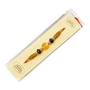 Classic Kundan Beaded Rakhi