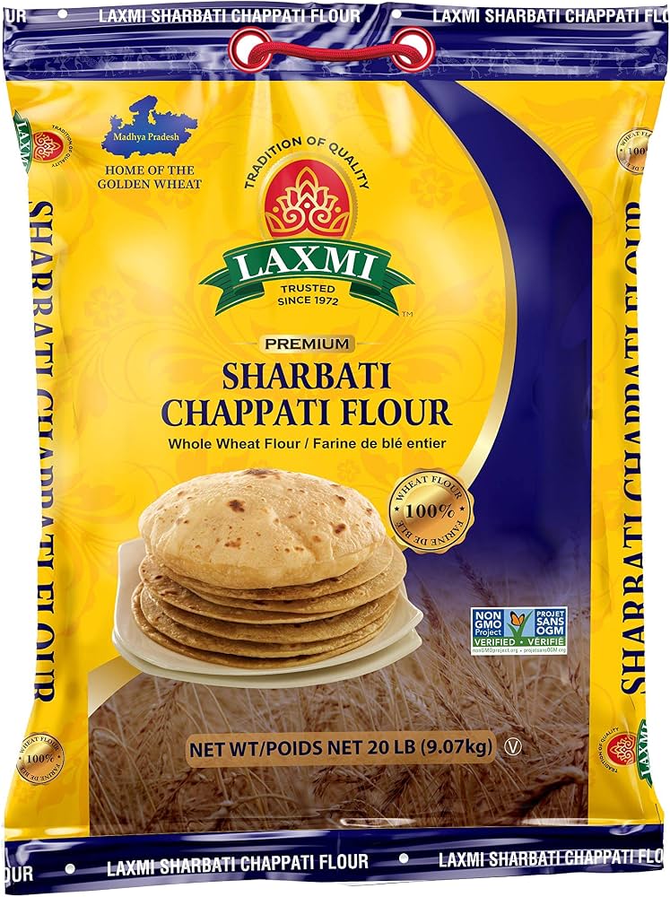 Laxmi Sharbati Atta 20 LBS