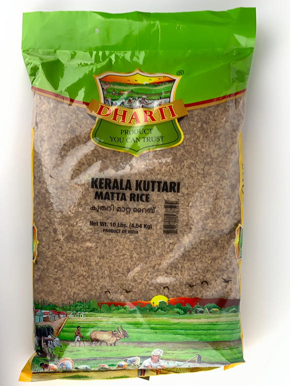 Dharti Kerala Kuthari Matta Rice 10 LBS