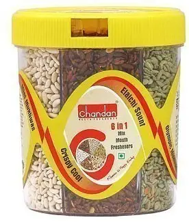 Chandan 6 In 1 Mukhwas (mouth Freshener) Tin