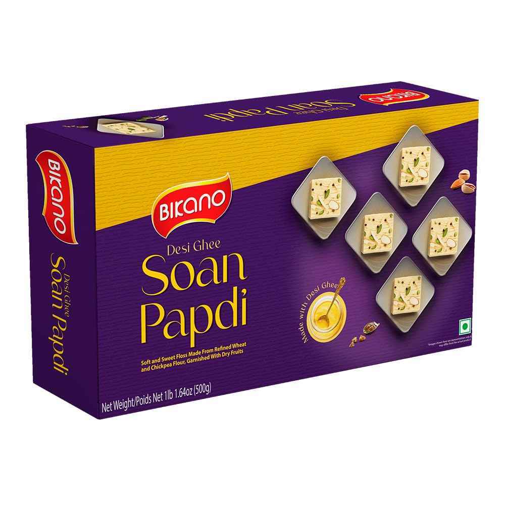 Bikano Desi Ghee Soan Papdi