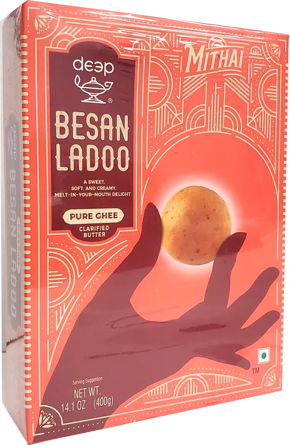 Deep Besan Ladoo   Pure Ghee