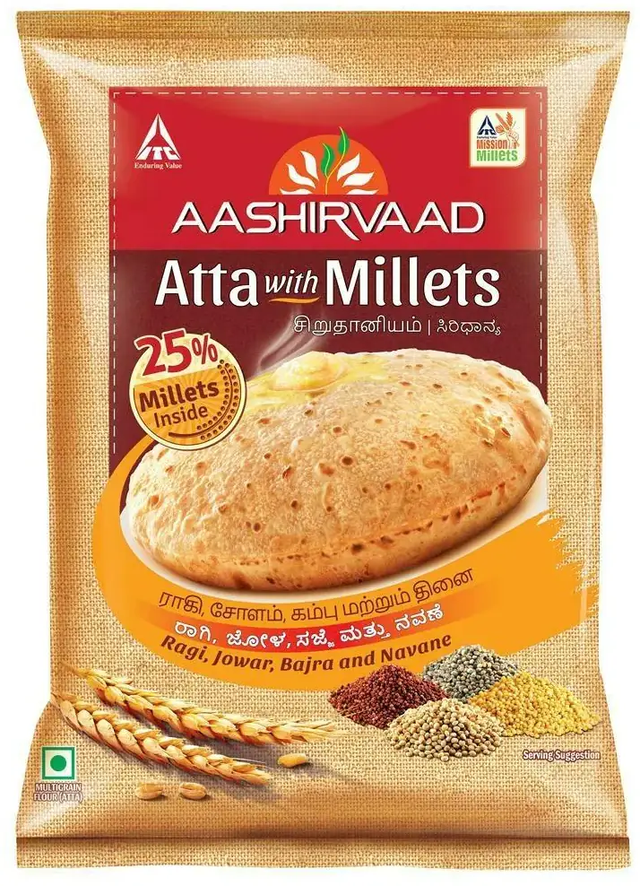 Aashirvaad Atta With Millets