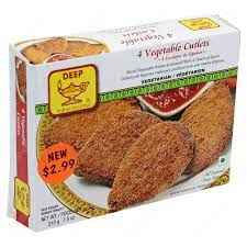 Deep 4 Vegetable Cutlets 4 PCS