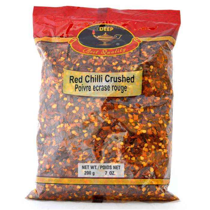 Deep Red Chilli Crushed 200 GM