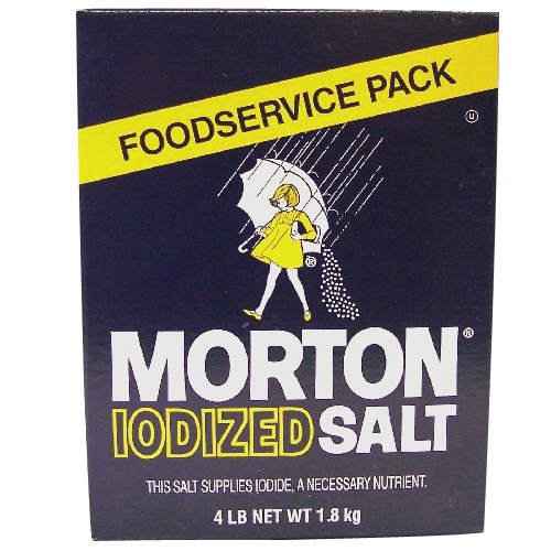 Morton Iodized Salt 4 LBS