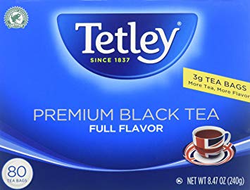 TETLEY PREMIUM BLACK TEA 80 BAG