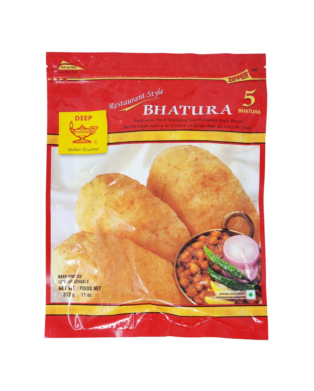 DEEP BHATURA  5 PCS