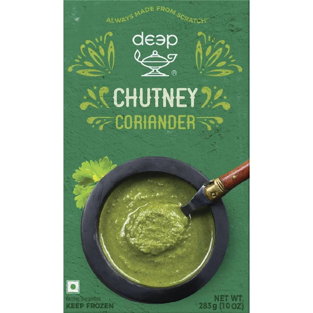 DEEP CORRIANDER CHUTNEY 10 OZ