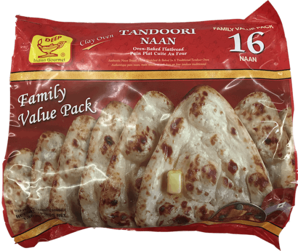 DEEP TANDORI NAAN  16 PCS