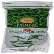 DEEP HOT GREEN CHILLI  340 GM