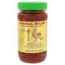 SAMBAL OELEK GROUND FRESH CHILLI PAS 0.5 LBS