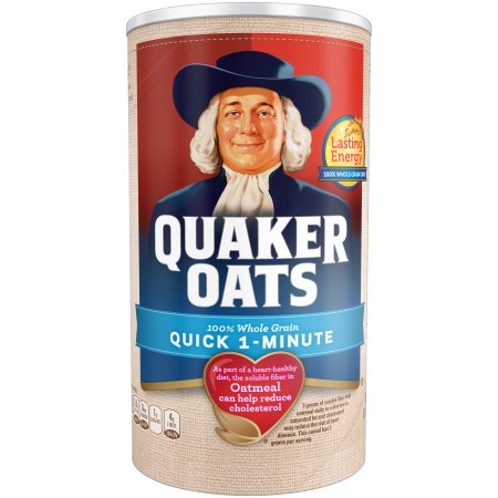 QUAKER WHOLE GRAIN QUICK OATS 1.13 LBS