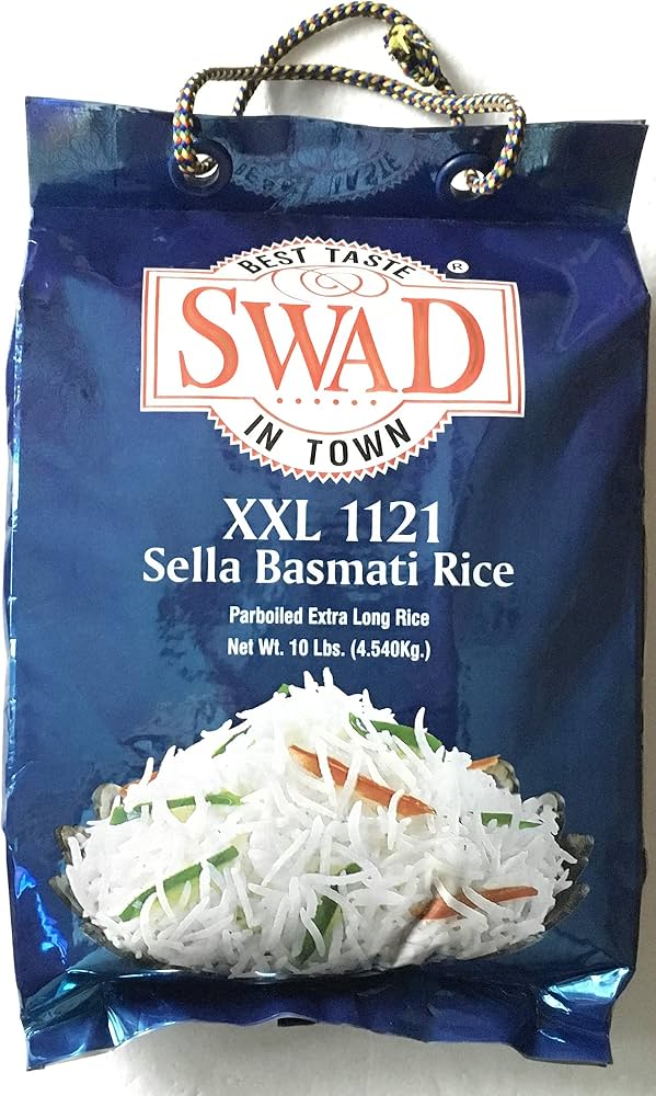 Swad Sella Basmati Rice 10 LBS