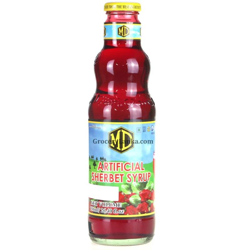 MD ARTIFICIAL SHERBET SYRUP 750 GM