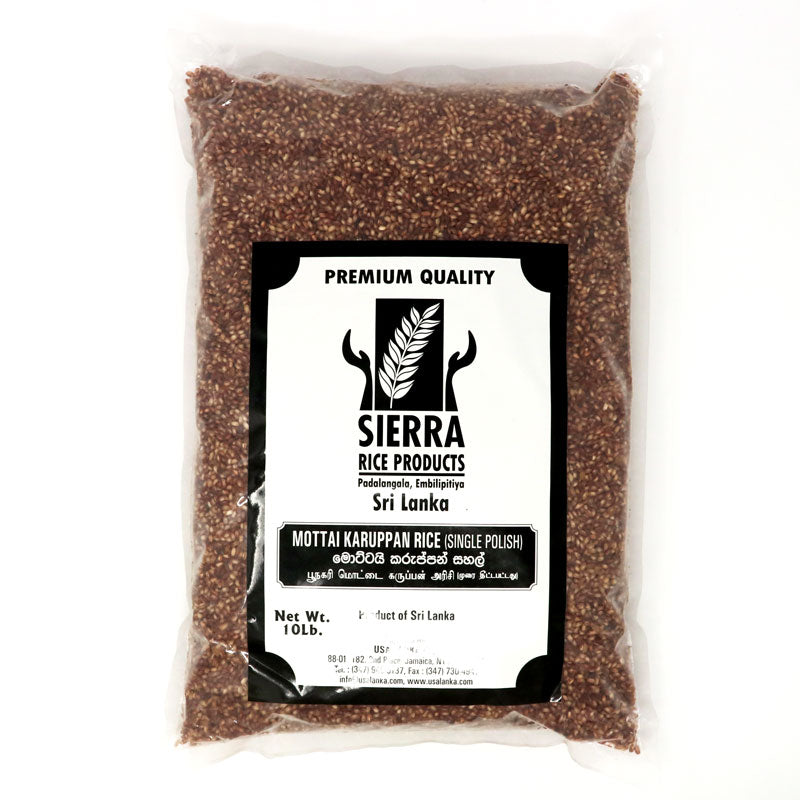 SIERRA MOTTAI KARUPPAN RICE SP 10 LB