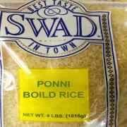 Swad Poni Boiled Rice 4 LBS