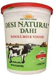 Desi Whole Milk Yogurt 2 LBS