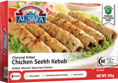 Alsafa Chicken Seekh Kebeb 12.1 OZ