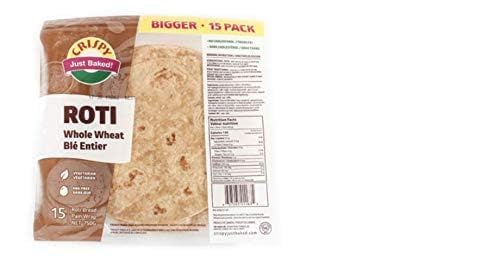CRISPY Roti Whole Wheat 10 PCS