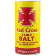 Red Cross Iodized Salt 26 OZ
