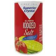 Superior Crystal Iodized Salt 26 OZ
