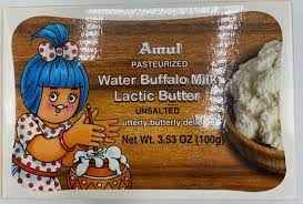 AMUL WATER BUFFALO AND COW MILK BUTT 1.1 LBS
