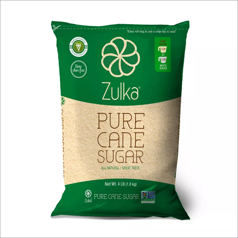 Zulka Morena Cane Sugar 4 LBS