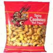 Deep Spicy Cashews 8 OZ