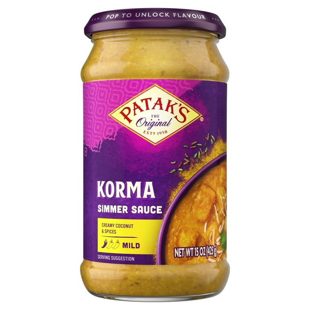 PATAK KORMA SAUCE 15 OZ