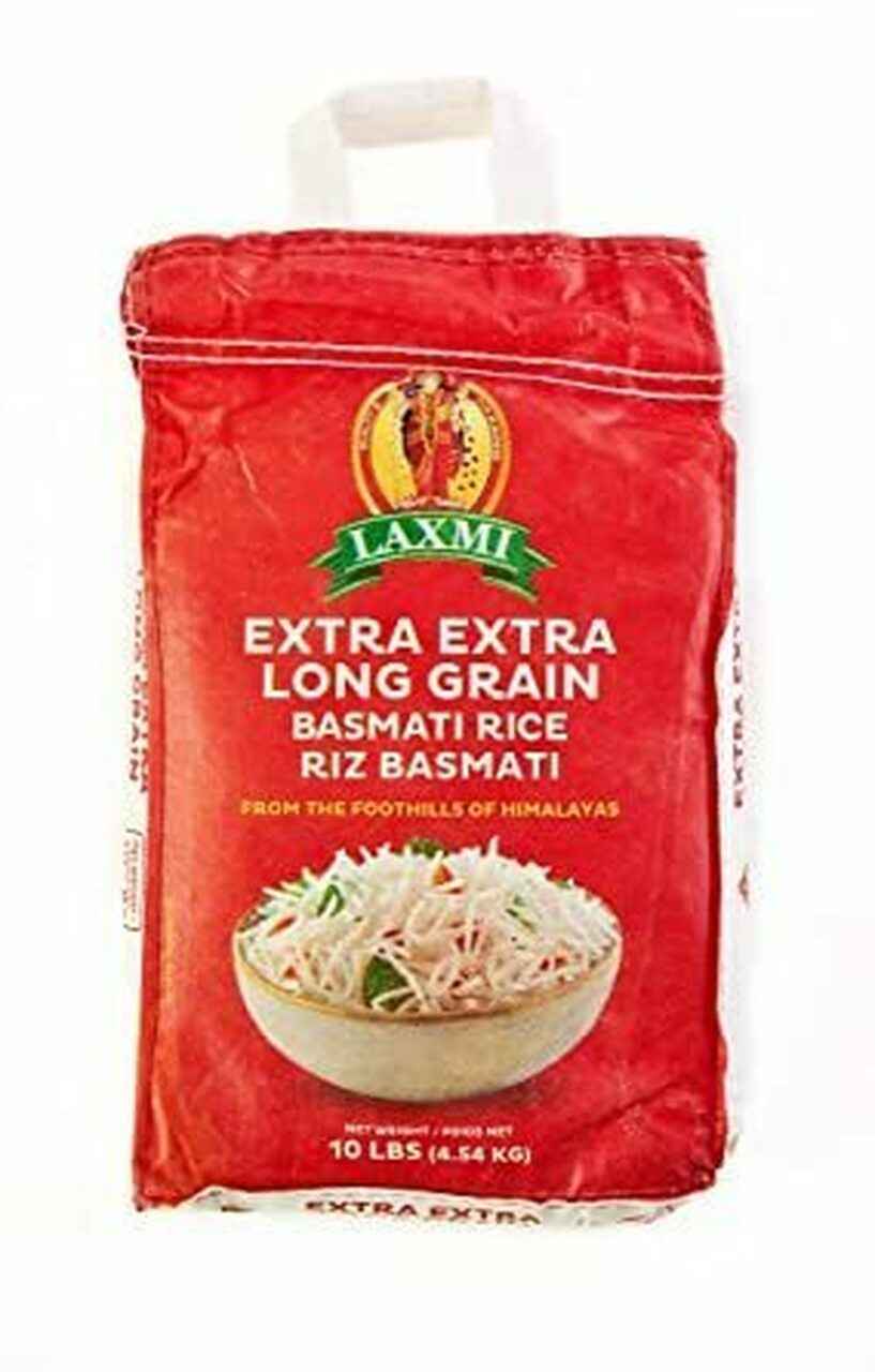 LAXMI EXTRA LONG BASMATI RICE 10 LBS