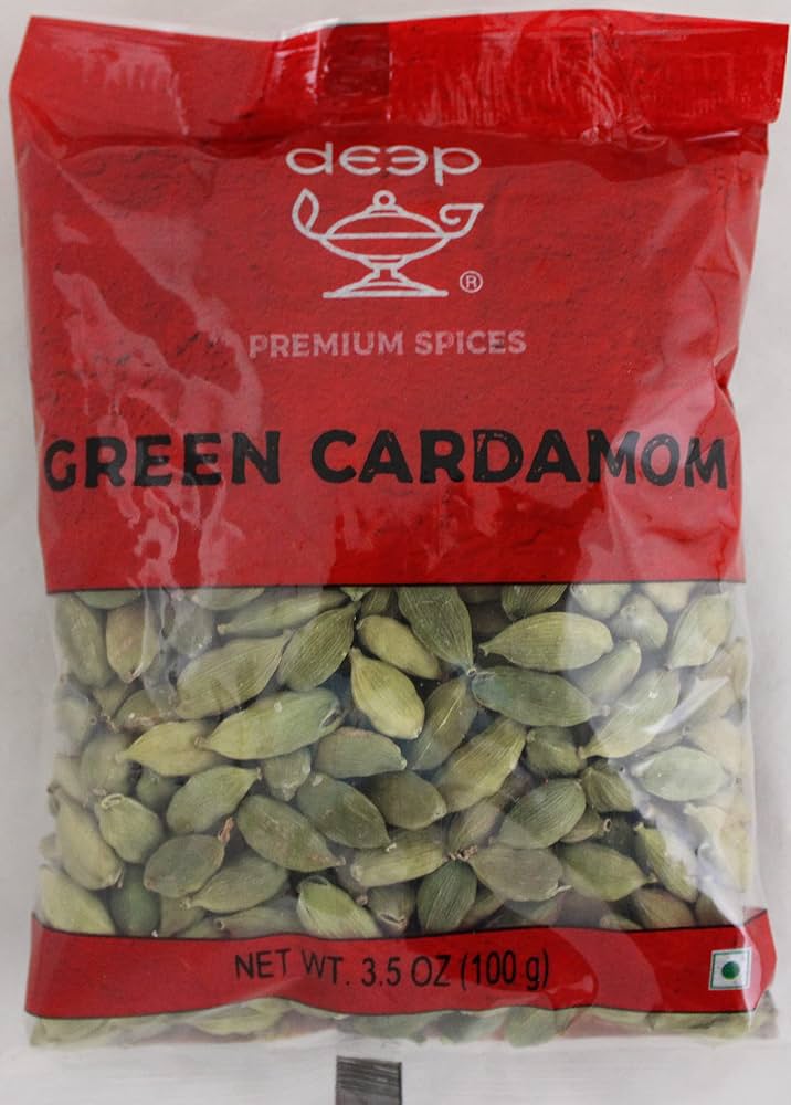 Deep Green Cardamom (elachi) 3.5 OZ