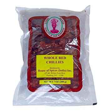 Laxmi Whole Red Chilli 200 GM