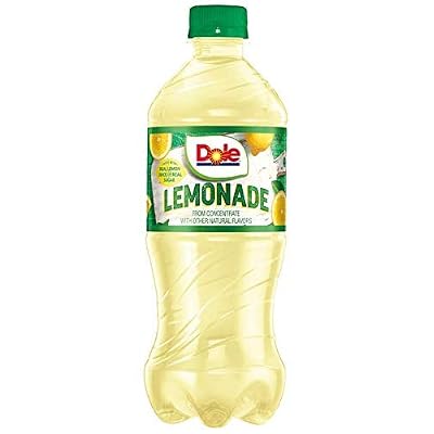 Dole Lemonade Sngl Btls 20oz 20 OZ