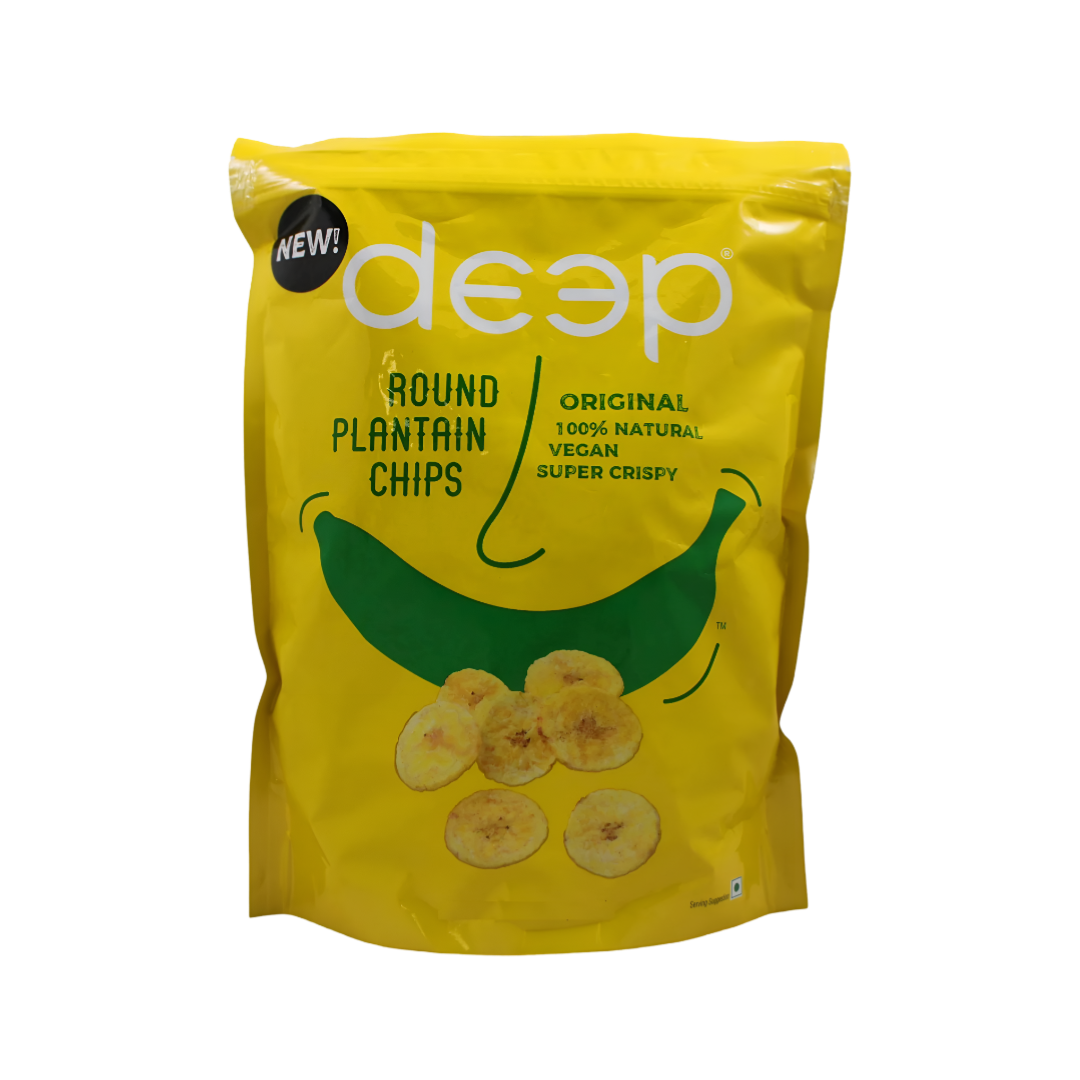 Deep Original Round Banana Chip 340 GM