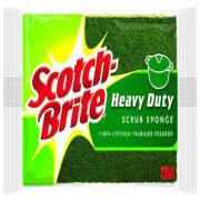 Scotch Brite Scrub Sponge   Heavy Duty 1 COUNT