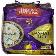 INDIA NATURE BASMATI RICE 10 LBS