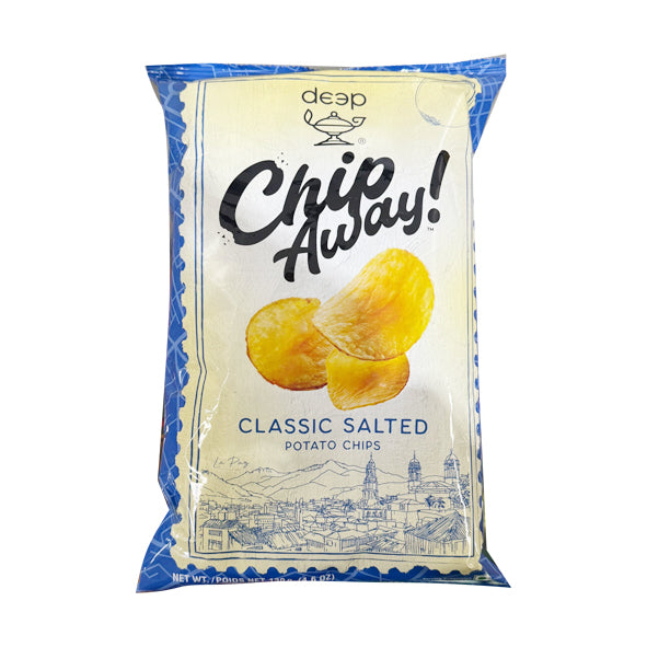CHIP AWAY CLASSIC SALTED POTATO CHIPS DEEP 130 GM