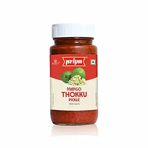 MANGO THOKKU PICKLE WITH GARLIC 300 GM