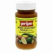 PRIYA MIXED VEGETABLE PICKLE WITHOUT GARLIC 300 GM
