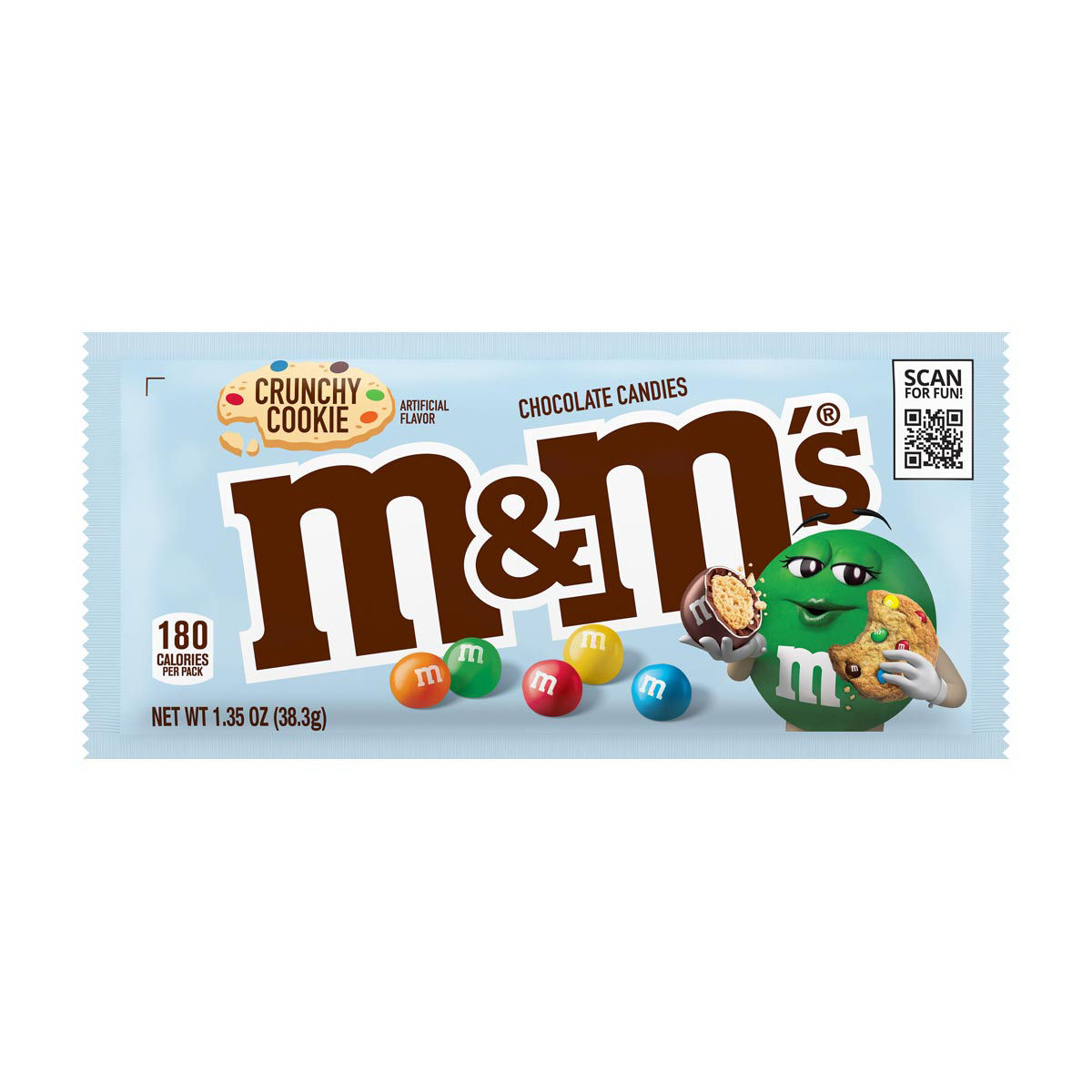 M&M's Crunchy Cookie Chocolate Candies 1.35 Oz 1.35 OZ