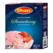 SHAN CUSTARD POWDER   STRAWBERRY 200 GM