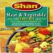 SHAN MEAT & VEGETABLE CURRY 100 GM