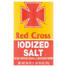 Red Cross:Iodized 26 OZ