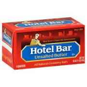 HOTEL BAR UNSWEETNED SWEET BUTTER 1 LBS