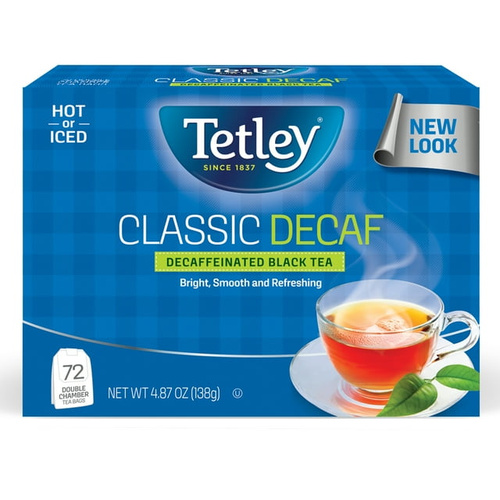 TETLEY CLASSIC DECAF 72 COUNT