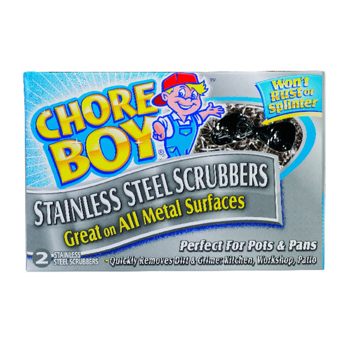 CHOREBOY STAINLESS P 2 COUNT
