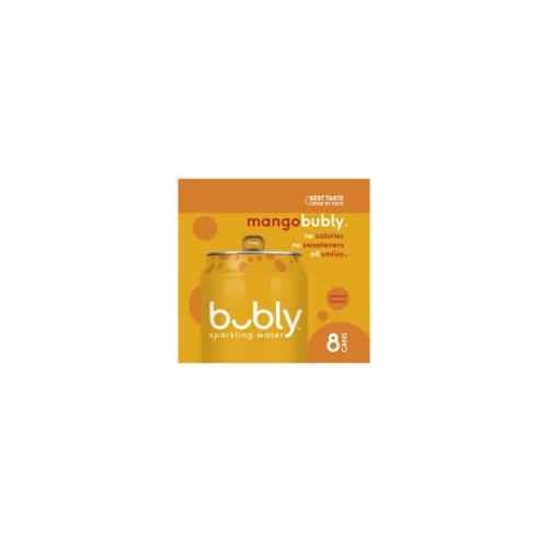 BUBLY MANGO SPARKLING WATER 8 PCS