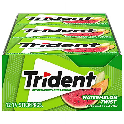 TRIDENT WATERMELON TWIST 14 PCS