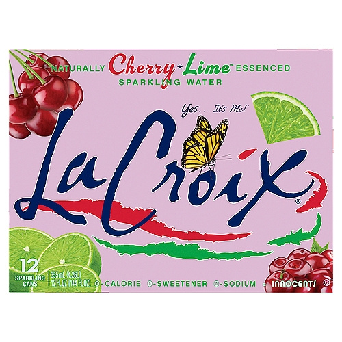LACROIX CHERRY LIME 12 OZ